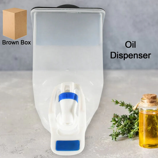 Wall Mounted Oil Dispenser – 1100ml No-Drip
