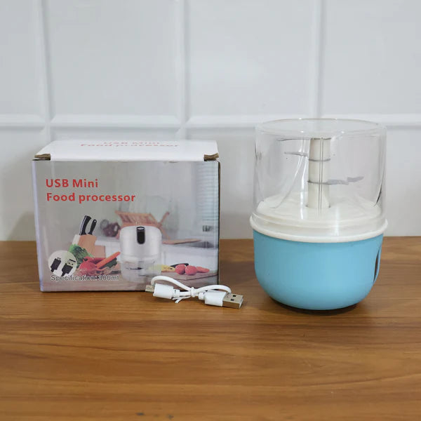 Portable USB Rechargeable Mini Electric Chopper – 300ml Upgraded Capacity