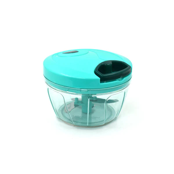 Handy Mini Vegetable Chopper – 550ml 3-Blade Quick Prep Cutter