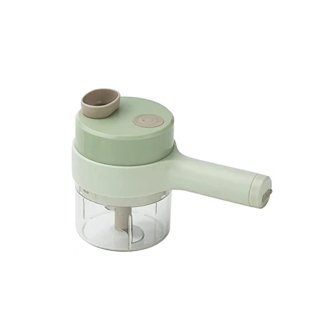 Electric Vegetable Cutter – 4-In-1 Handheld Slicer