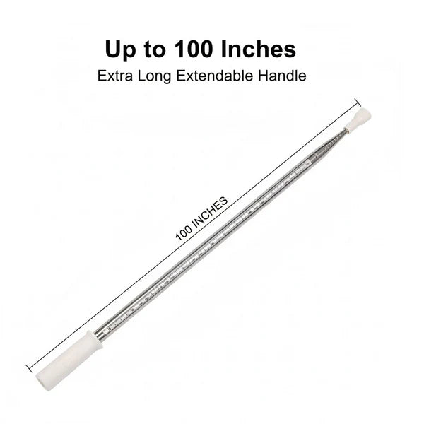 Microfiber Duster – 100-Inch Extendable Hand + Get 2 Mop Holder FREE!