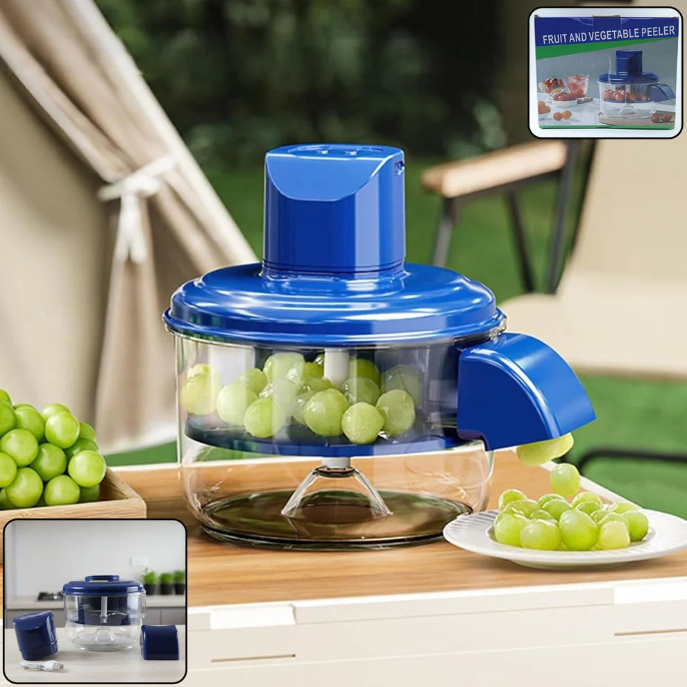 2-in-1 Kitchen Speed Prep Combo | Fruit & Vegetable Peeler + USB Rechargeable Mini Food Chopper